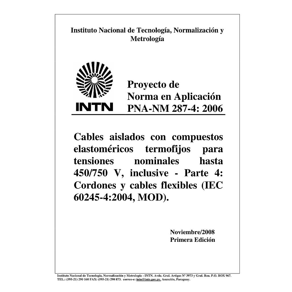 PNA-NM 287 - 4: 2006