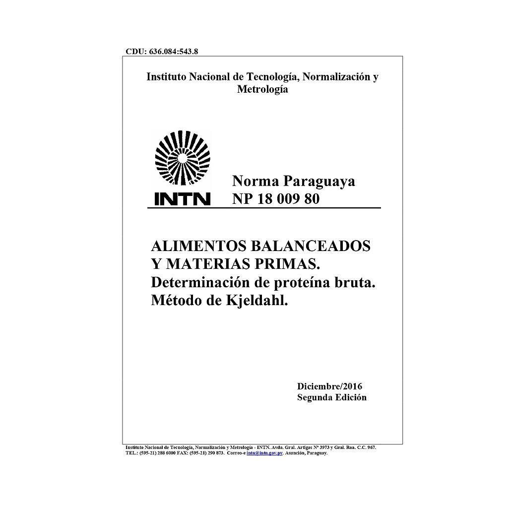 NP 18 009 80